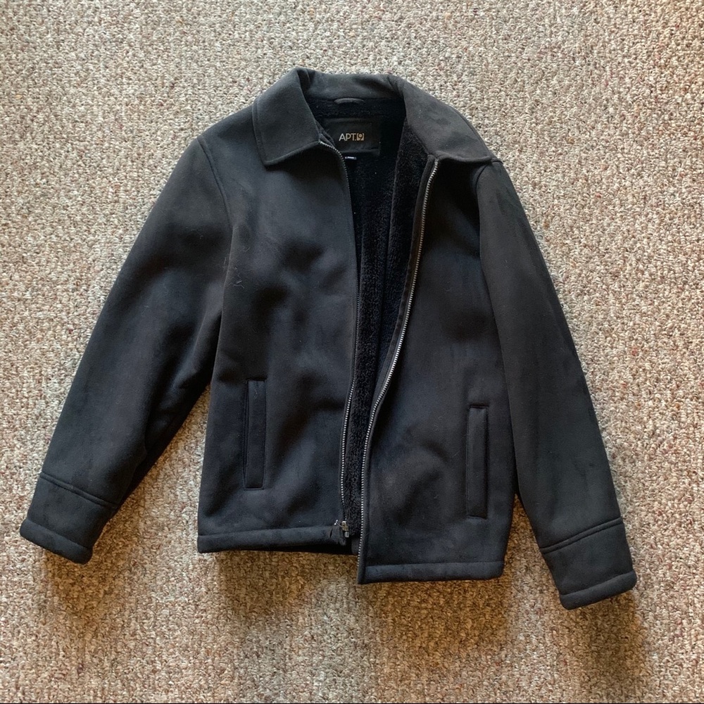 Men’s Faux Fur Lined Jacket
